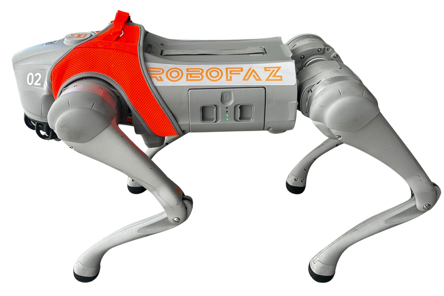 Roby, o cão robô da RoboFaz disponível para aluguel